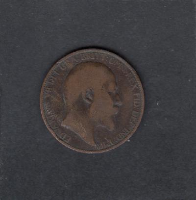 Beschrijving: 1/2 Penny  EDWARD VIi